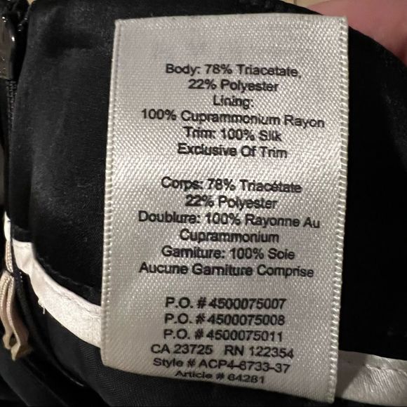 Wilfred Black Wide-Leg Pants - Picture 7 of 9